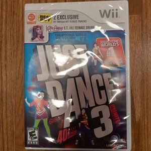 NEW - JUST DANCE 3 for Nintendo Wii